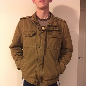 G.H. Bass & Co Men’s Snap Pocket Military Jacket